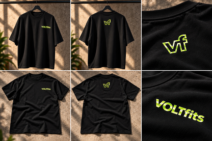 Unisex Energise Tee - Black