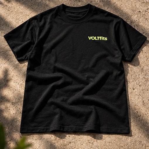 Unisex Energise Tee - Black