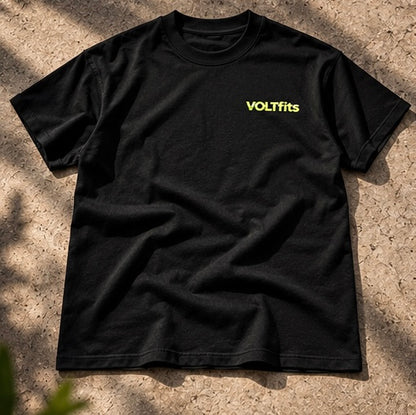 Unisex Energise Tee - Black