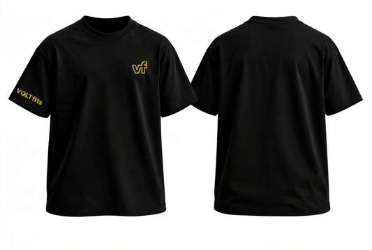 Shock Tee with gold logos
