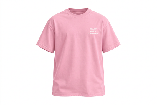 Pink Voltage front in landscape